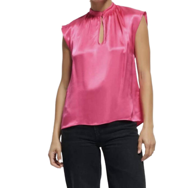 Nation LTD Jeanne Top Pink Large 3