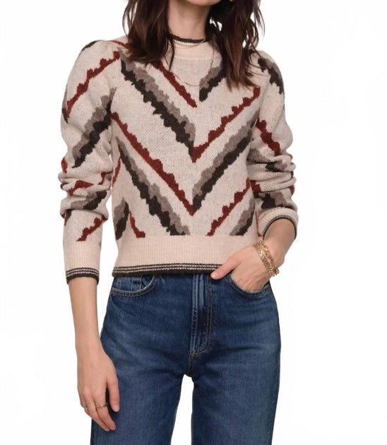 Pull Col Rond Paloma Beige Medium 2
