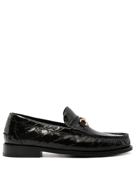 Versace Flat Shoes Black EU 42 2