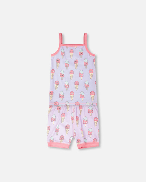 Deux par Deux Pyjama Set Lilac US 7 2