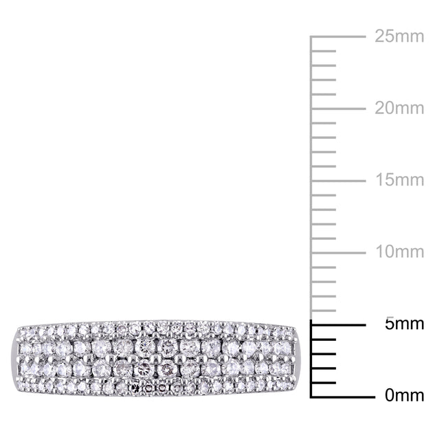 Mimi & Max Anniversary Ring White Gold US 9 4