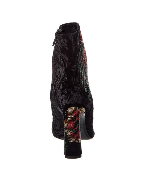 Roger Vivier Chunky Velvet Boot Multi EU 38 4