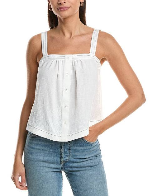 Ramy Brook Maisey Top White Small 2