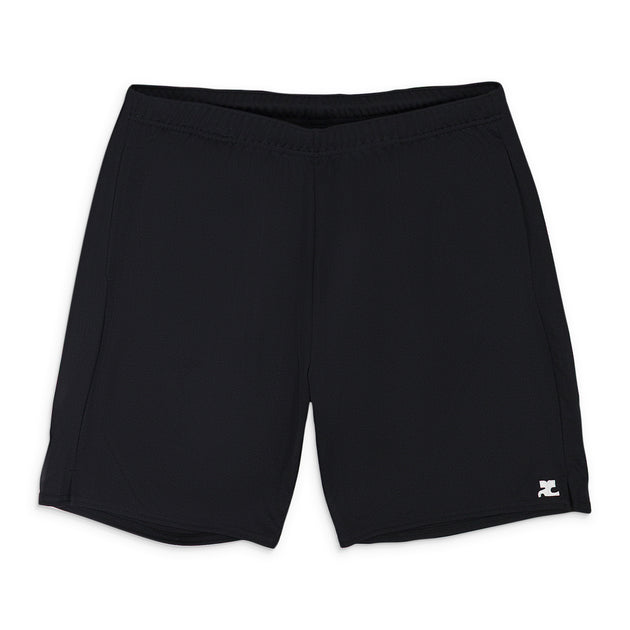Courreges Short de Football en Lycra Noir XXLarge 2