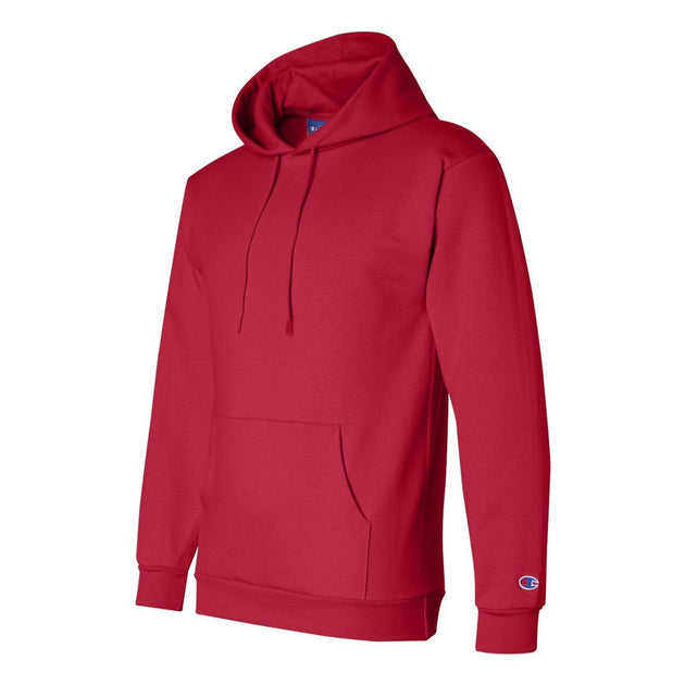 Champion Powerblend Hooded Sweatshirt Red XL 4