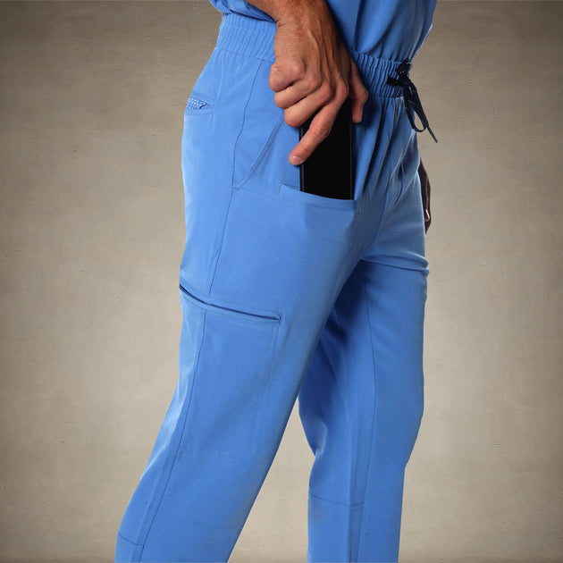 Members Only Hampton Open Bottom Scrub Pants 5