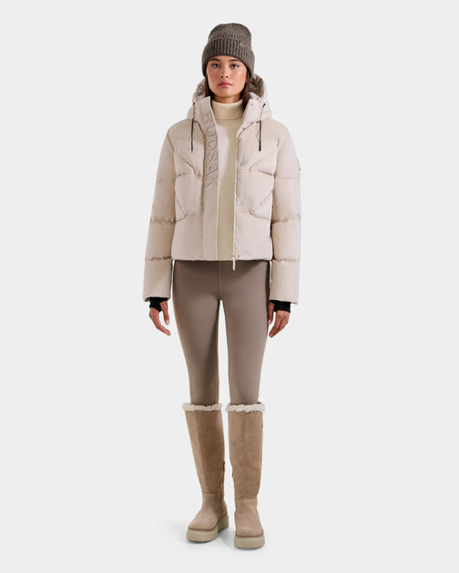 Rudsak Stefanie Down Puffer Beige Large 2