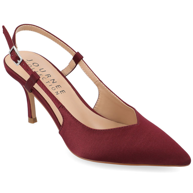 Journee Collection Knightly Pump Pink US 7.5 2