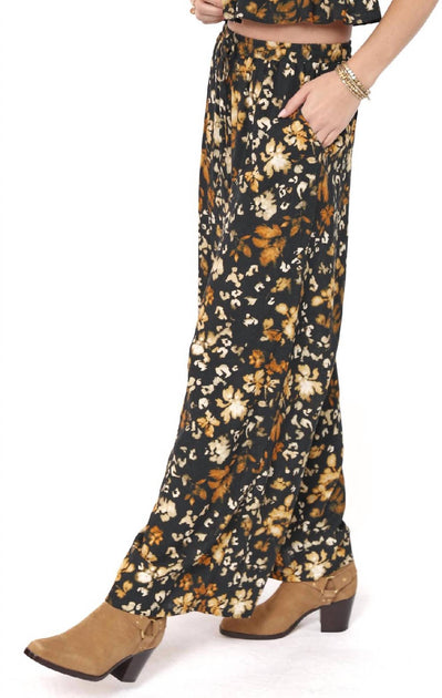 Sadie & Sage Relaxed Wide-Leg Pants Black Large 3