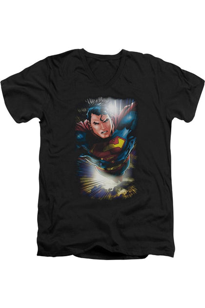 Gildan Superman T-Shirt Noir Medium 2