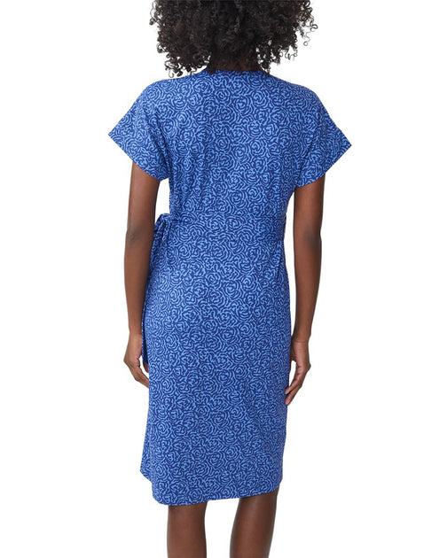 J.McLaughlin Soraya Dress Blue XLarge 3