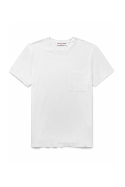 Orlebar Brown Classic Cotton Tee White Small 4