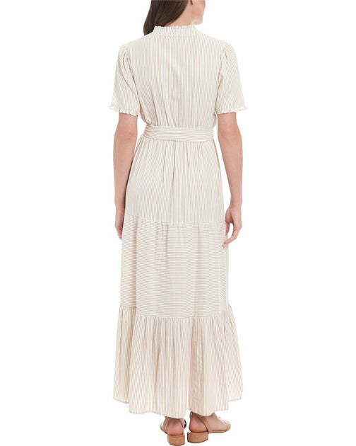 London Times Maxi Dress White US 16 3