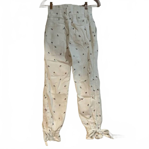 SOMETHING NAVY Sylvia Denim Pants Beige US 4 3