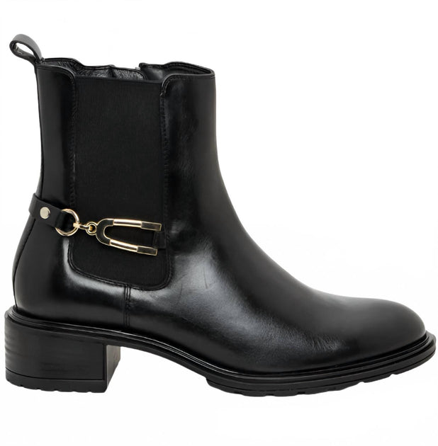Ara Plumeria Chelsea Boot Black US 6.5 3