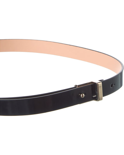 Roger Vivier Ledergürtel schwarz 80 cm Damen 3