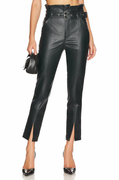 BLANKNYC Fauz Leather Pants Black 28 2