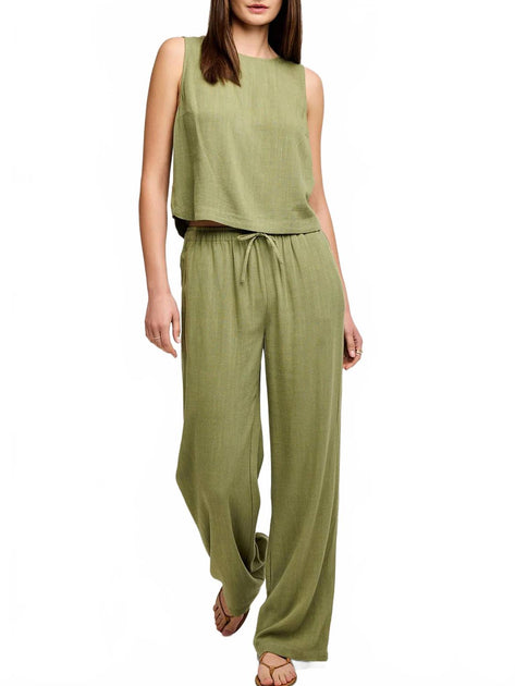 Gentle Fawn Finley Pants Green Large 3