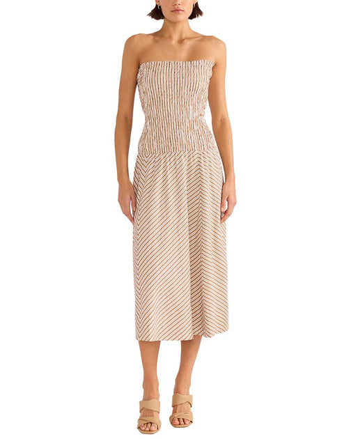 MINKPINK Artemis Robe Mi-longue Marron Small 2