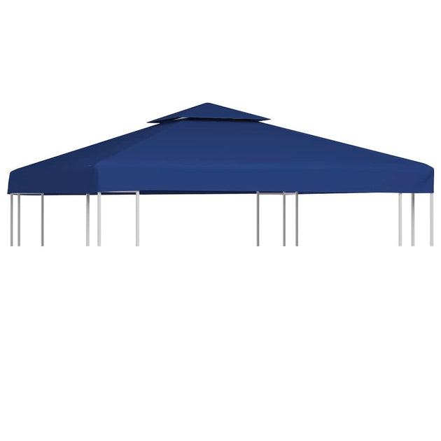 vidaXL Gazebo Cover Replacement Dark Blue 10'x10' 2