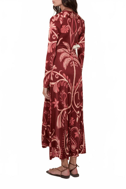 Johanna Ortiz Festive Performance Dress Red US 10 3