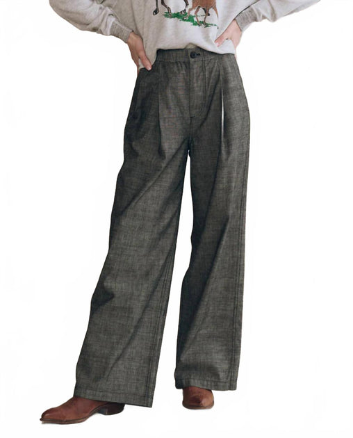 The Great Sawyer Pleated Pant Green Size S 2