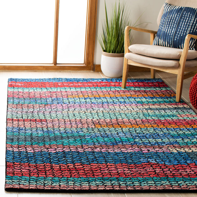 Safavieh Aspen Area Rug Navy Red 2