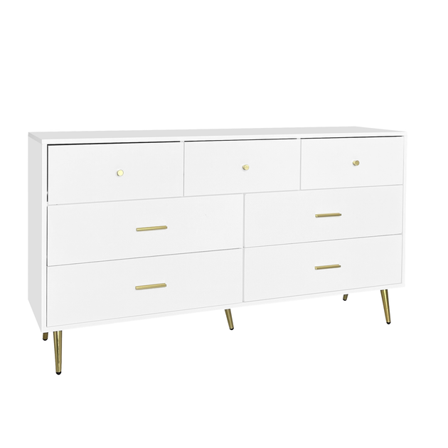 Streamdale Seven Drawers Chest White 3
