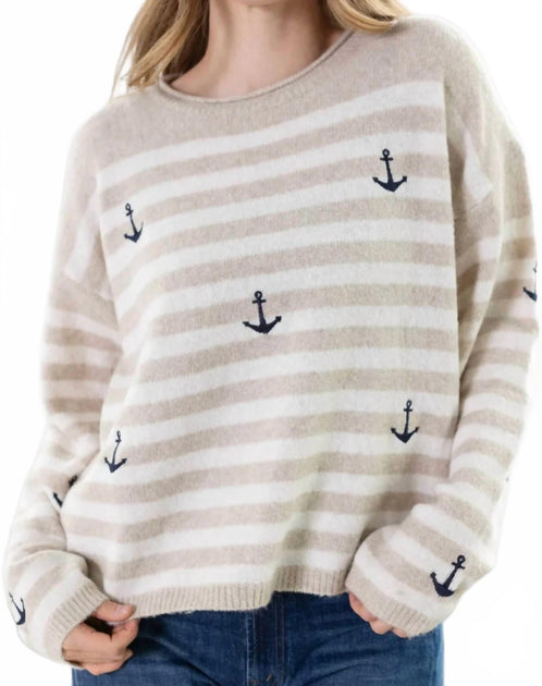 WISHLIST Lil Anchors Pullover Multi Small 3