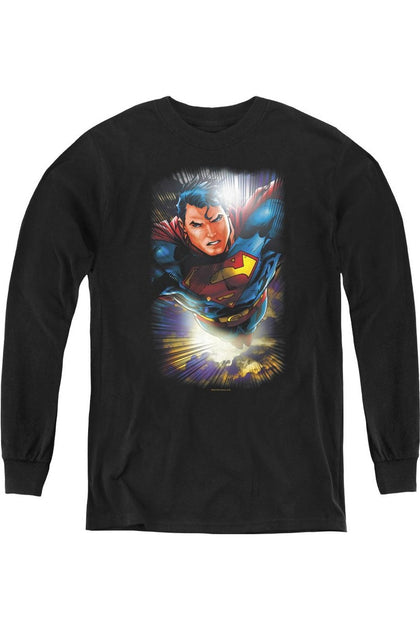 Gildan Superman Sweatshirt Black XL 2