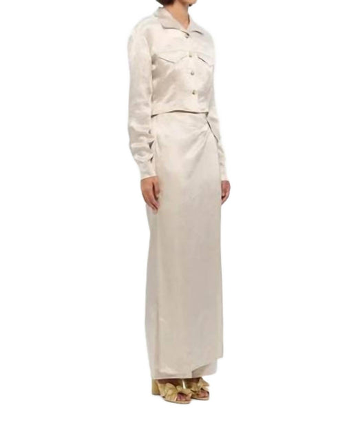 Nanushka Kehlani Trouser White XS 3