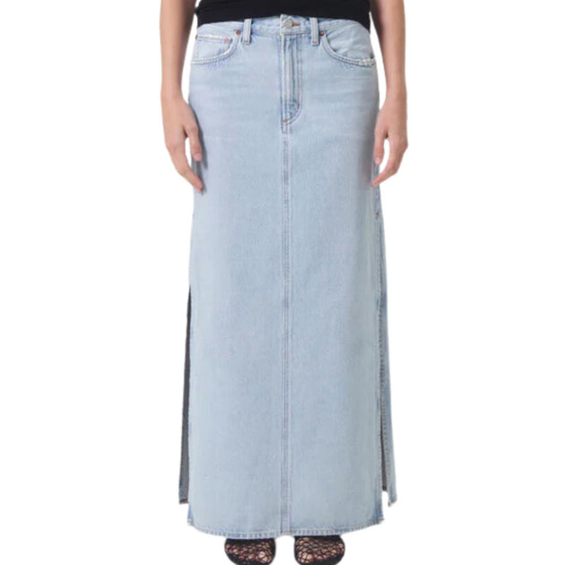AGOLDE Astrid Slice Maxi Skirt Multi 27 2