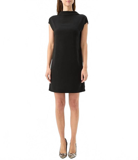 Robe Mini Trina Turk Chorus Georgette Mock Neck Sequin 2