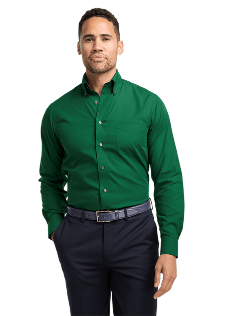Paul Fredrick Slim Fit Hemd Grün US 16.5 3