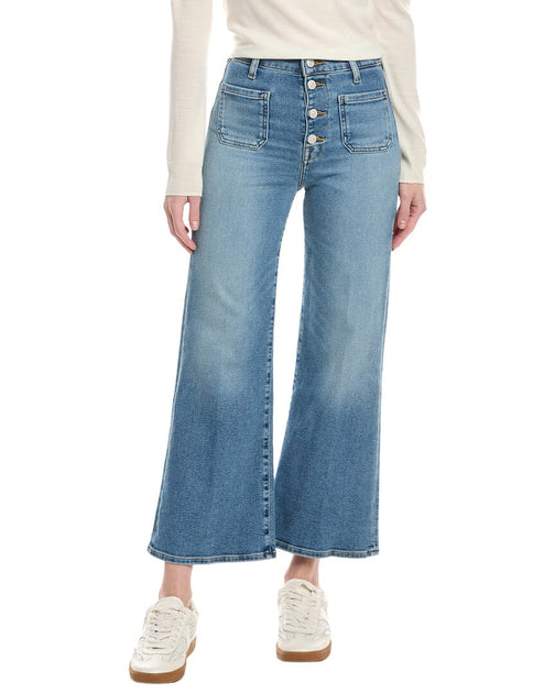 7 For All Mankind Ultra High Rise Cropped Jean Blue 28 2