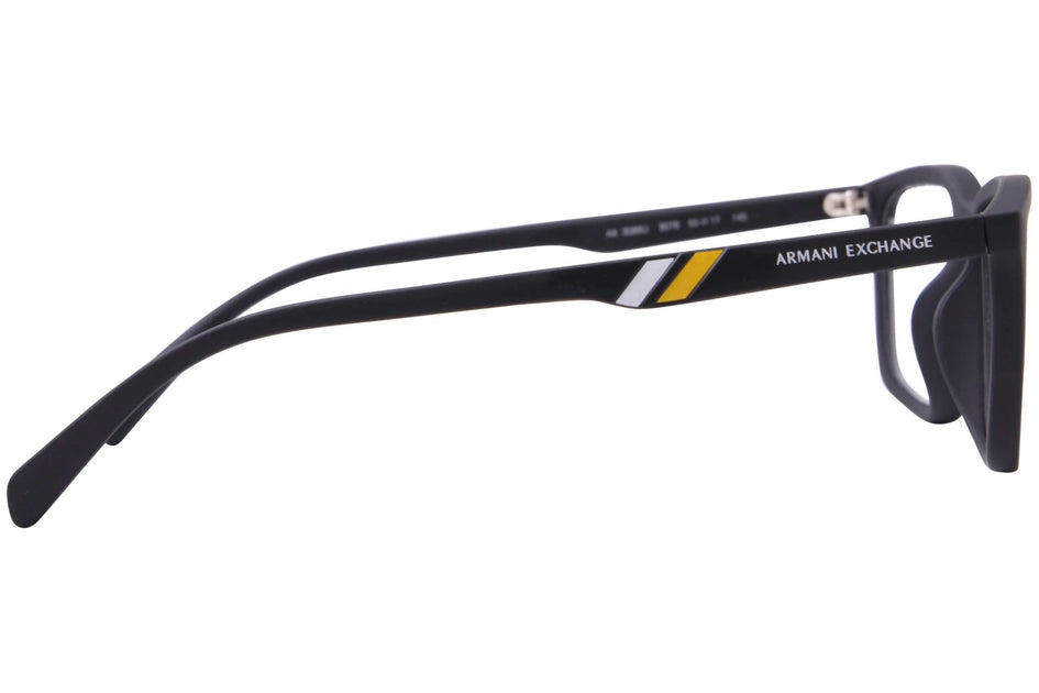 Armani Exchange Ax3089U Square Eyeglasses White One Size 4