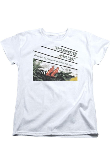 Gildan Wizard Of Oz T-Shirt White Large 2