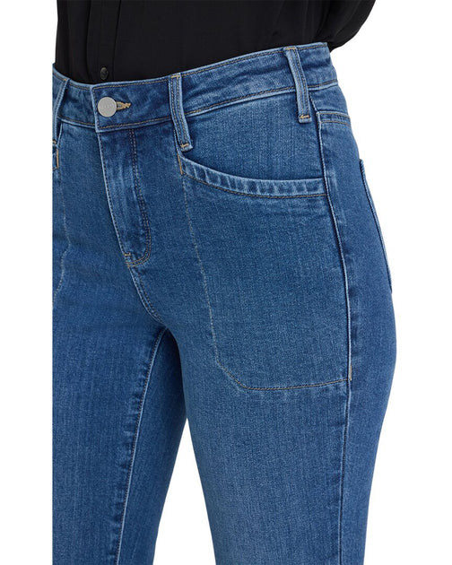 NYDJ Sheri Slim Jean Opera Blue US 12 4