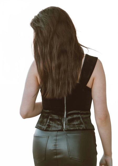 Fore Midnight Muse Velvet Top Black Medium 3