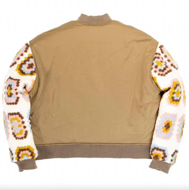 Selfmade Knit Technical Bomber Yellow XLarge 3