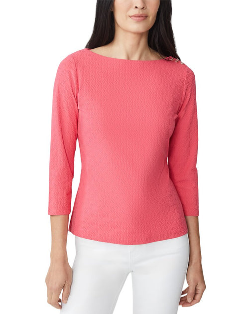 J.McLaughlin Wavesong Top Pink Small 2