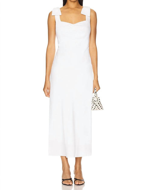 ASTR Kateleya Midi Dress White XS 3