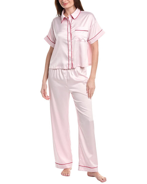 Honeydew Retreat 2 Piece Pajama Set Pink XLarge 2