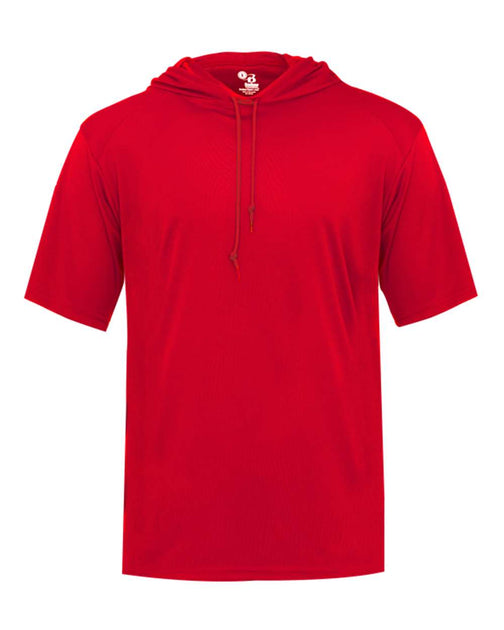 Badger B-Core Hooded T-Shirt Red XL 4