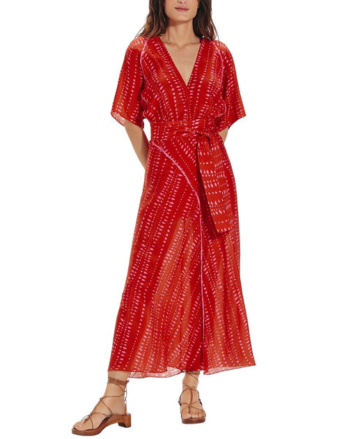 ViX Maisa Long Dress Red US 0 2