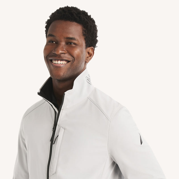 Nautica Soft Shell Jacket White Small 3