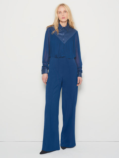 AS by DF Jenna Blouse Blue Large 3