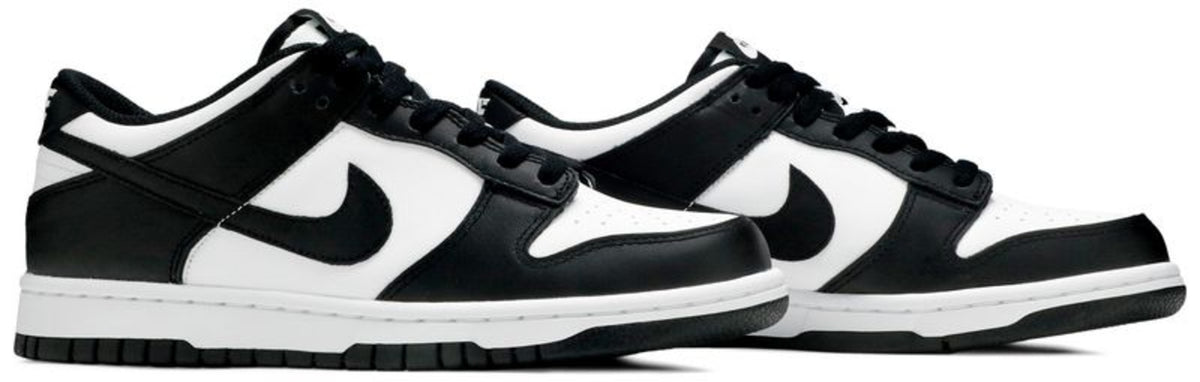 Nike Dunk Low Retro White Black Panda GS Black US 7 4