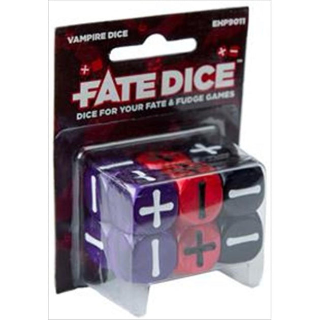 Evil Hat Productions 9011 Fate Dice - Vampire Dice 2