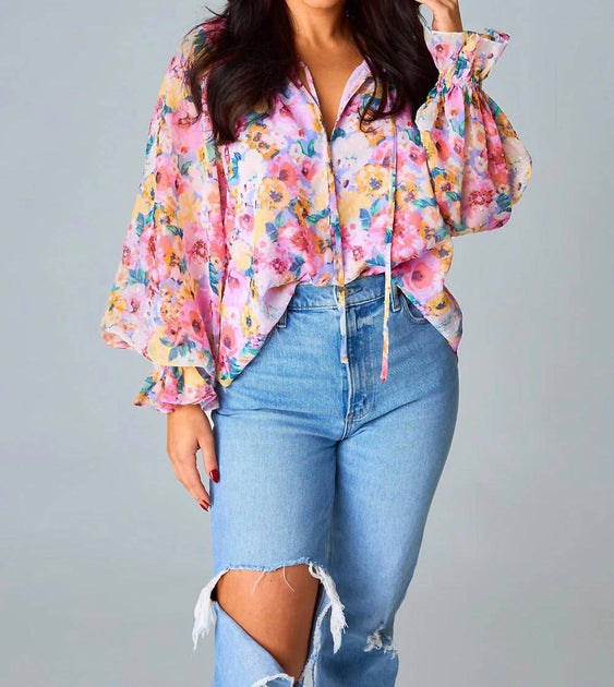 BuddyLove Mandy Blouse Multi Small 3